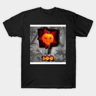 Jack O Lantern Autumn Fall Pumpkin Seasonal Halloween Orange T-Shirt